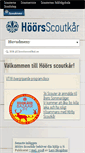 Mobile Screenshot of hoorsscoutkar.se